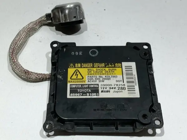 Modul droser / balast xenon 39000-78258 Toyota Avensis (2009-2012) [T27] 2.2 D-4D 2ADFTV