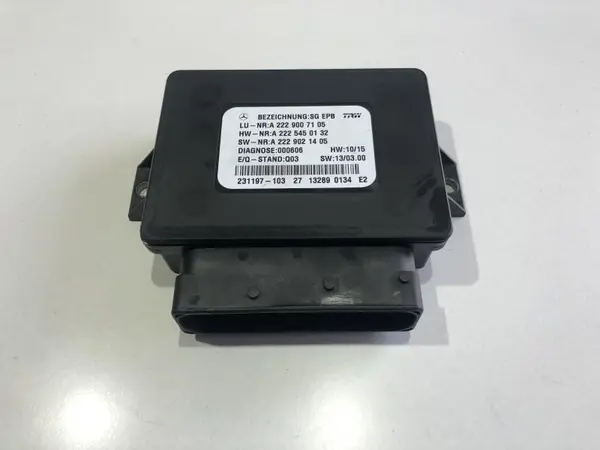Modul frana de mana a2229007105 Mercedes S-Class (2014->) [W222]