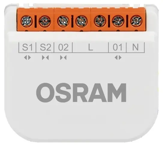 Modul inteligent pentru jaluzele OSRAM – Smart+, 2 canale, Wi-Fi, alb