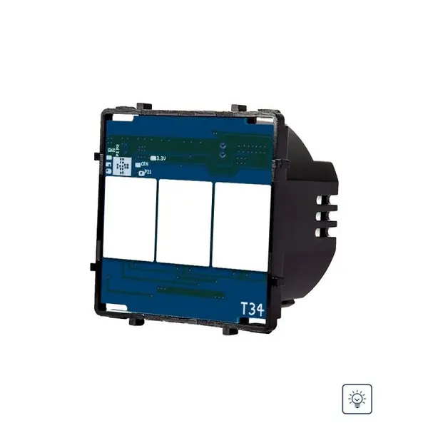 Modul intrerupator simplu cu variator cu touch