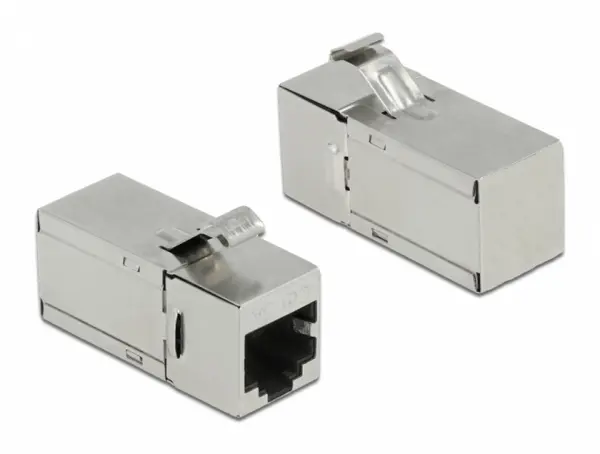 Modul keystone RJ45 Cat.6A STP unghi 90 grade, Delock 87142