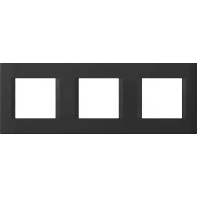Modul Line Rama 3x2M IP20 Negru, TEM Modul TEM-OL26SB-U