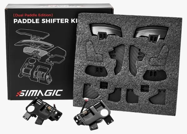 Modul pedale pentru volan Simagic – S410, ambreiaj dublu (PC)