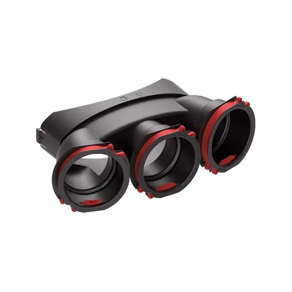 - Modul pentru cutie plenum/cutie de distribuție Heatpex Aria Connect, 3 x 75 mm, Material Polipropilenă (PP), ATC1, Negru