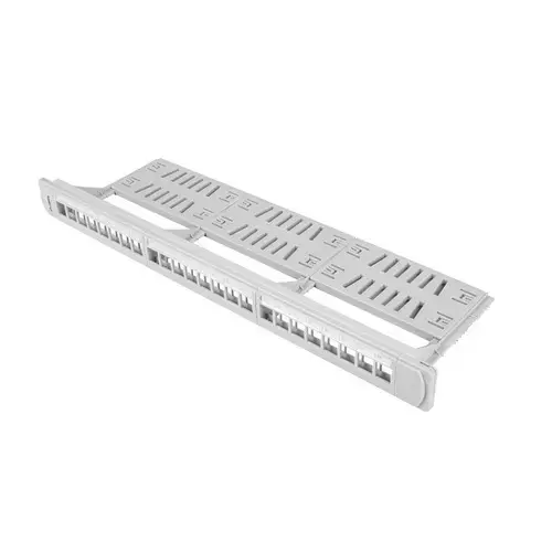 Modul pentru panou de conexiuni cu organizator de cabluri Lanberg PPKS-1124-S, 24 Porturi 1U , 19''