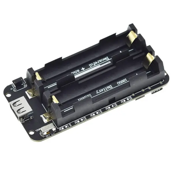Modul powerbank 18650, 2P, 5V 3VDC , compatibil Arduino Raspberry Pi