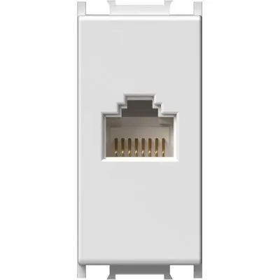 Modul Priza cat5 Keystone, Set 10 buc, TEM Modul TEM-KM37PW-P