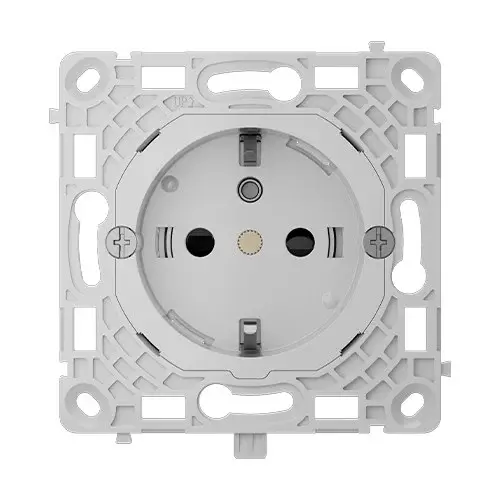 Modul priza inteligenta Jeweller Ajax, tip F, monitorizare consum, 1100m, LED, 1.5W, IP20, Ajax OutletCore (smart) [type F]