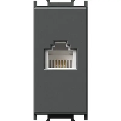 Modul priza TEL KSRJ11 6/4 1M AT, TEM Modul TEM-KM36AT-U