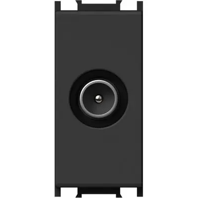 Modul Priza TV capat 1M negru, TEM Modul TEM-KM11SB-U