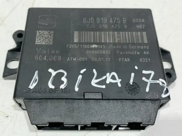 Modul senzori parcare 6J0919475B Seat Ibiza 4 (2008-2012) [6J]