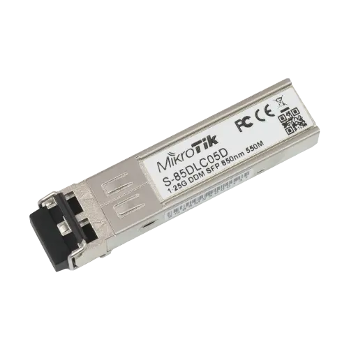 Modul SFP, 1.25G, Dual LC MM, 550m, 850nm - Mikrotik S-85DLC05D