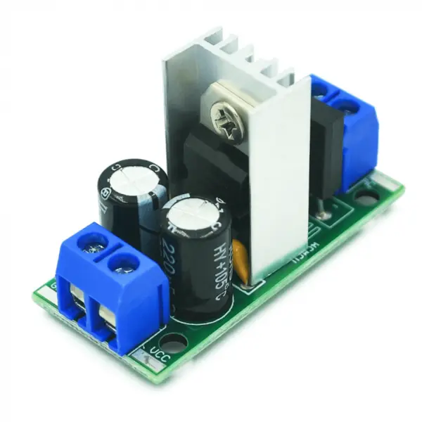 Modul stabilizator de tensiune LM7805, 5V DC, 1.5A