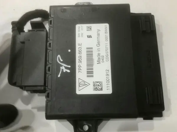 Modul start stop 7PP959663E Volkswagen Touareg 2 (2010-2015) [7P] 3.0 tdi CRCA 245 cp