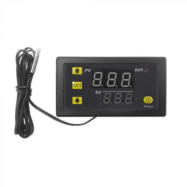 Modul termostat digital W3230 cu senzor tip sonda, 12V