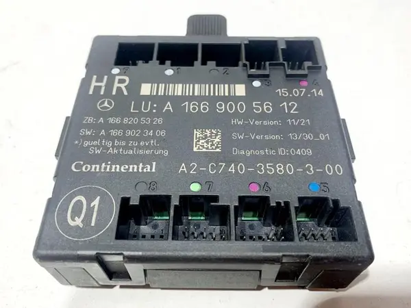 Modul usa dreapta spate A1669005612 Mercedes ML (06.2011-> [w166]