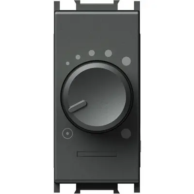 Modul Variator rotativ cap scara 0-180W antracit, TEM Modul TEM-EM14AT-U