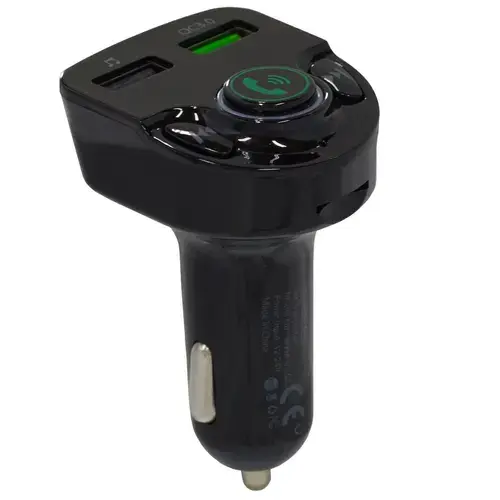 Modulator Auto FM Spacer SPFM-01-QC, Bluetooth 5.0