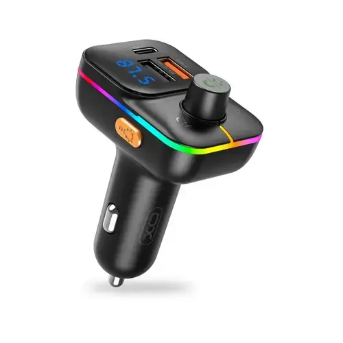 Modulator FM Bluetooth XO Design BCC09, 2 x USB-A - 1 x USB C - microSD