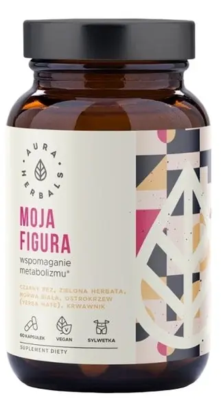 Moja Figura Formula metabolismului, 60 capsule, Aura Herbals