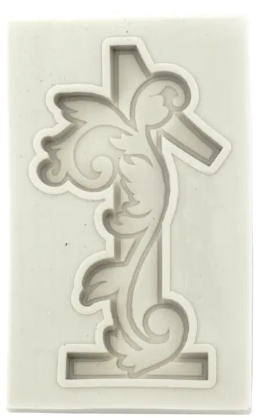 Mold din silicon (calup) Em Art - Numărul 1, 80 x 48 x 8 mm