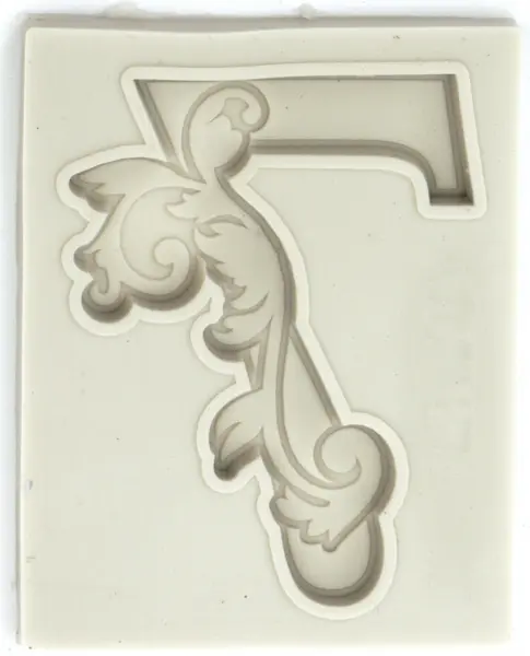 Mold din silicon (calup) Em Art - Numărul 7, 80 x 63 x 8 mm