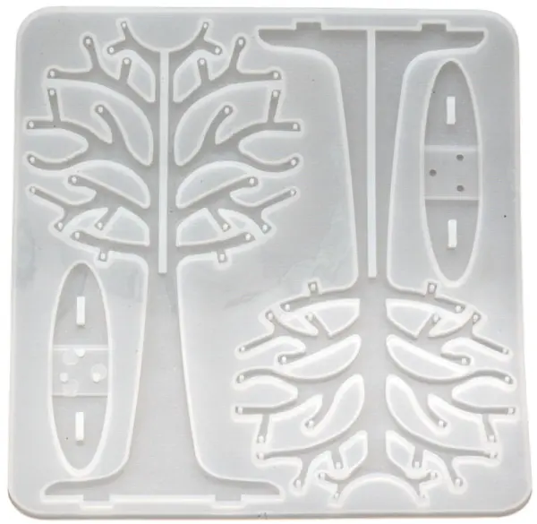 Mold din silicon (formă) Em Art – Copac, 200 x 215 x 5 mm