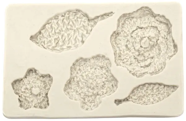 Mold din silicon (formă) Em Art - Flori, 131 x 85 x 9 mm