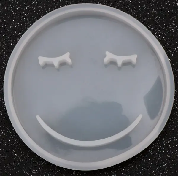 Mold din silicon (formă) Em Art - Omul zâmbitor, 107 x 107 x 12 mm