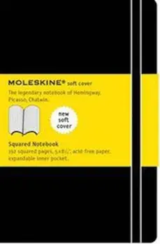 Moleskine Soft Large Squared Notebook, Paperback/***