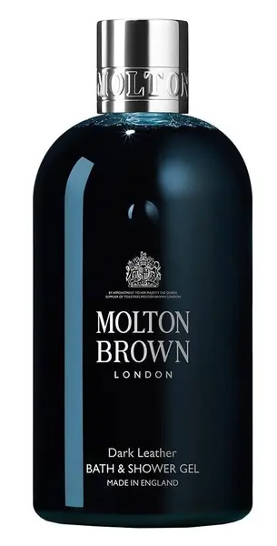 Molton Brown Gel de duș Dark Leather, 300 ml