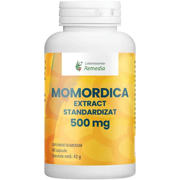 Momordica Extract Standardizat 500mg 60cps