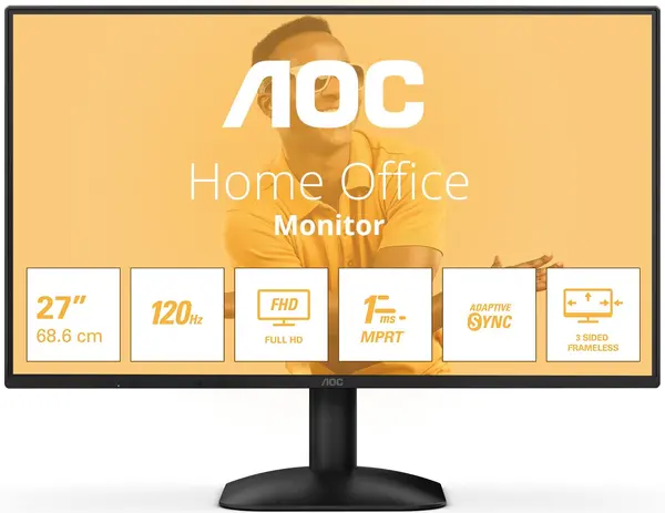Monitor AOC - 27B31H, 27'', FHD, IPS WLED, Anti-Glare, negru