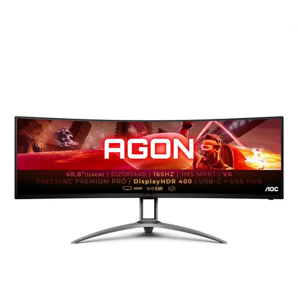 Monitor AOC 48.8 AG493UCX2 Monitor AOC 48.8` AG493UCX2