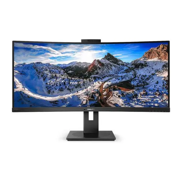 Monitor curbat Philips 34" 346P1CRH/00, Panel VA, 3440x1440, 100Hz