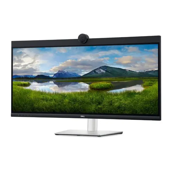 Monitor Dell 34" P3424WEB 86.71 cm, WQHD 3440 x 1440, 60 Hz, 5Ms, Webcam