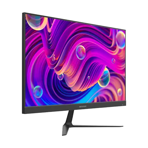 Monitor E-LED VA 23.8 inch Full HD 100 Hz, HDMI, VGA, difuzoare, 24/7, Hikvision DS-D5024F2-BV2S