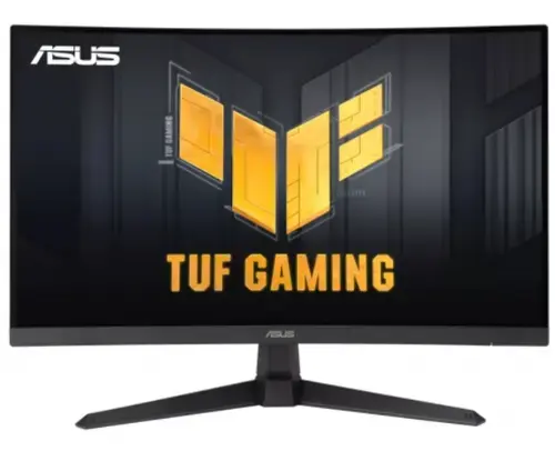 Monitor Fast VA LED ASUS TUF Gaming 27inch VG27VQ3B, Full HD (1920 x 1080), HDMI, DisplayPort, Ecran curbat, Boxe, 180 Hz, 1 ms (Negru)