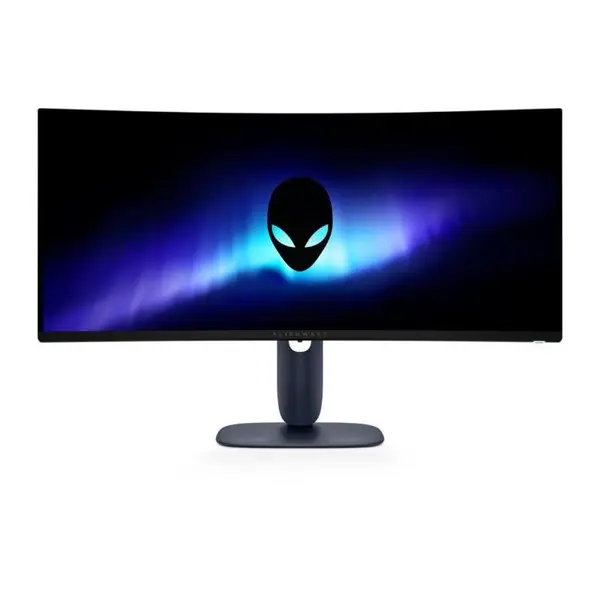 Monitor Gaming curbat QD-OLED DELL Alienware AW3425DW, 34", WQHD, 240Hz, NVIDIA G-SYNC Compatible, AMD FreeSync Premium Pro, negru