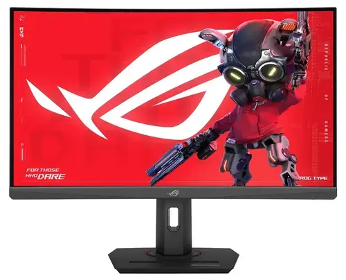 Monitor Gaming Fast VA LED ASUS ROG Strix 27inch XG27WCMS, QHD (2560 x 1440), HDMI, DisplayPort, Ecran curbat, 280 Hz, 1 ms (Negru)