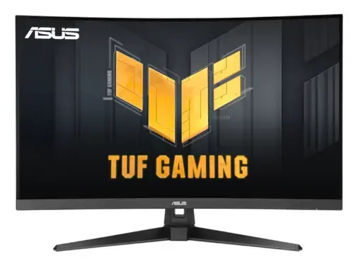 Monitor Gaming Fast VA LED ASUS TUF Gaming 31.5inch VG32VQM5B, Full HD (1920 x 1080), HDMI, DisplayPort, Ecran curbat, Boxe, 250 Hz, 0.5 ms (Negru)