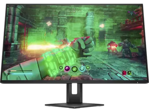 Monitor Gaming IPS HP LED OMEN 27inch 27u, Ultra HD (3840 x 2160), HDMI, DisplayPort, AMD FreeSync, Boxe, 144 Hz, 1 ms (Negru)