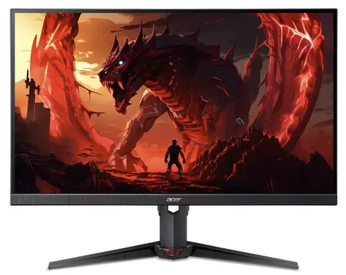 Monitor Gaming IPS LED Acer Nitro 27inch XV270UF3, QHD (2560 x 1440), HDMI, DisplayPort, Boxe, 300 Hz, 0.5 ms (Negru)
