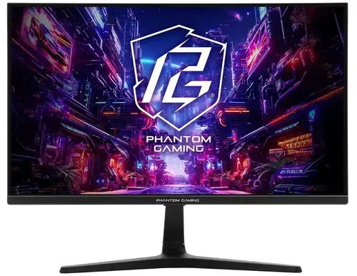 Monitor Gaming IPS LED ASRock 24.5inch PG25FFT, Full HD (1920 x 1080), HDMI, DisplayPort, Boxe, 180 Hz, 1 ms (Negru)