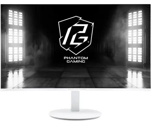 Monitor Gaming IPS LED ASRock 27inch PG27FFS2E-W, Full HD (1920 x 1080), HDMI, DisplayPort, Boxe, Pivot, 240 Hz, 5.9 ms (Alb)