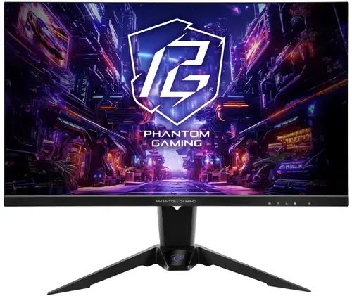 Monitor Gaming IPS LED ASRock 27inch PG27QFW2A, QHD (2560 x 1440), HDMI, DisplayPort, Boxe, 400 Hz, 1 ms (negru)