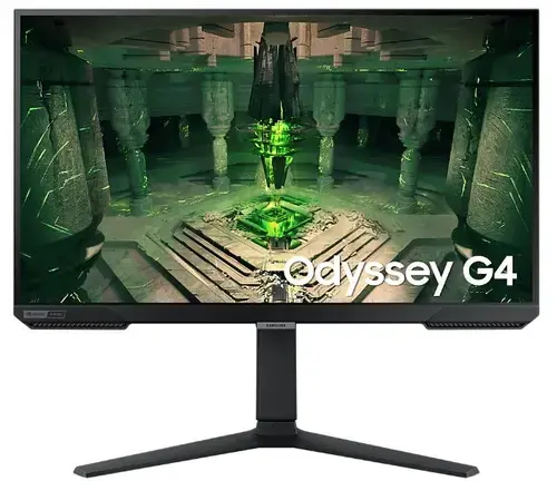 Monitor Gaming IPS LED Samsung Odyssey G4 27inch S27BG400EUX, Full HD (1920 x 1080), HDMI, DisplayPort, AMD FreeSync, Nvidia G-Sync compatible, Pivot, 240Hz, 1 ms (Negru)
