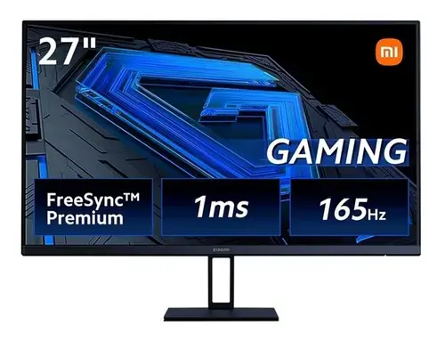 Monitor Gaming IPS LED Xiaomi 27inch G27i, Full HD (1920 x 1080), HDMI, DisplayPort, 165 Hz, 1 ms (Negru)