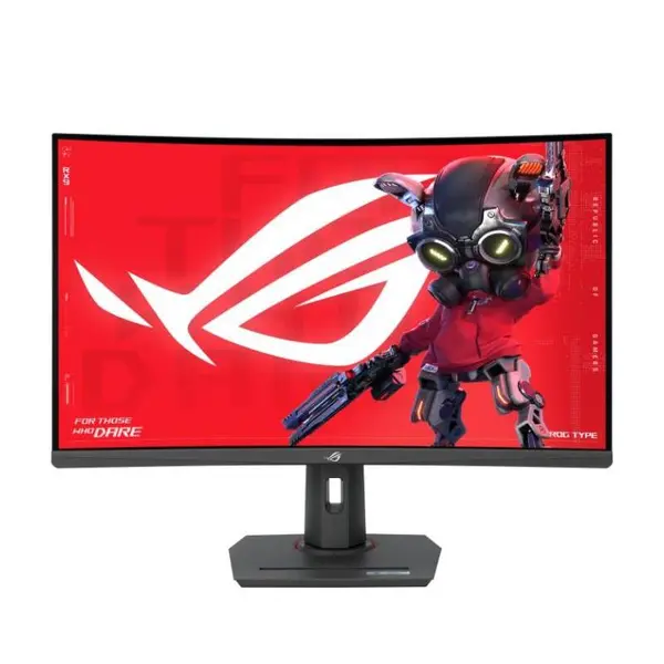 Monitor Gaming LED Curbat Asus 32" ROG Strix XG32WCMS, Fast VA, 2K QHD (2560x1440), 280Hz, 1ms, HDR, ELMB Sync, USB Type-C, Negru