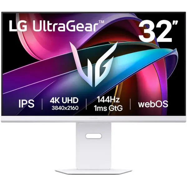 Monitor Gaming LG 32G810SA-W.AEU, 31.5 inch, IPS, 4K, 144 Hz, 1 ms, Negru